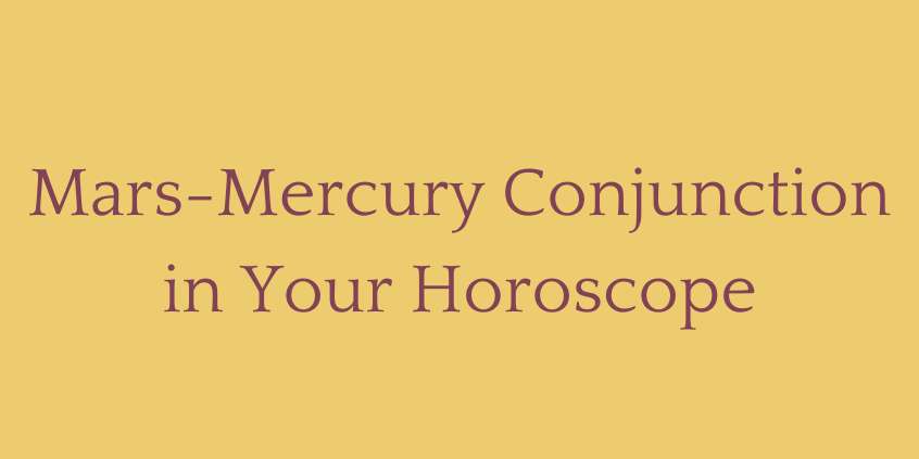 Mars Mercury Conjunction
